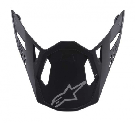 Alpinestars VISOR S-M10/S-M8 - SOLID, Zwart (1 van 2)