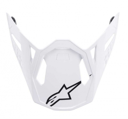 Alpinestars VISOR S-M10/S-M8 - SOLID, Wit (1 van 1)