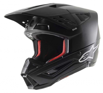 Alpinestars S-M5 SOLID HELMET ECE, Zwart (1 van 1)