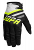 MX-8 Crosshandschoenen - Zwart-Geel-Fluor