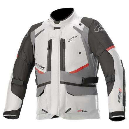 Alpinestars Andes V3 Drystar Motorjas, Licht Grijs-Grijs (1 van 1)