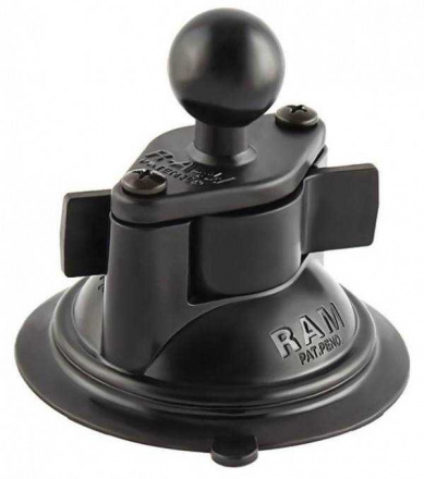 RAM Mounts Twist Lock Zuignap MET BALL MOUNT. zwart. one size, N.v.t. (1 van 1)