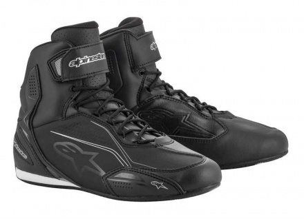 Alpinestars Stella Faster-3 Motorschoenen, Zwart-Zilver (1 van 1)