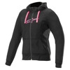 STELLA CHROME SPORT HOODIE - Zwart-Roze