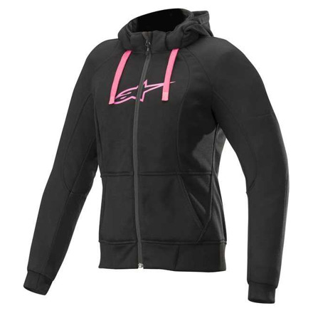 Alpinestars STELLA CHROME SPORT HOODIE, Zwart-Roze (1 van 1)