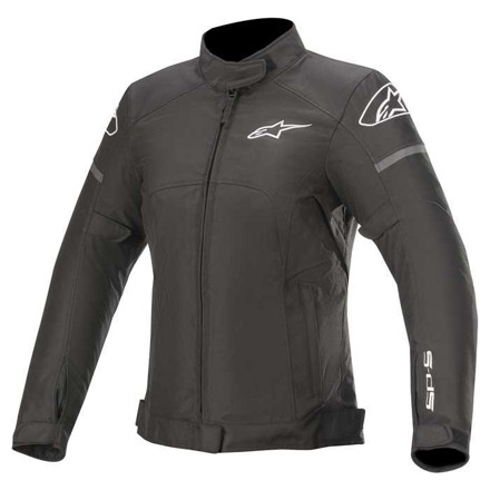 Alpinestars Stella T-SP S Waterproof Dames Motorjas, Zwart (1 van 1)