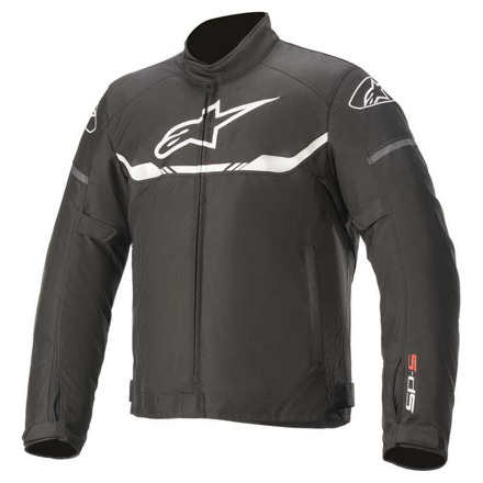 Alpinestars T-SP S Waterproof Motorjas, Zwart-Wit (1 van 1)