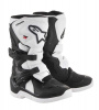 Tech 3S Kids Motorlaarzen - Zwart-Wit