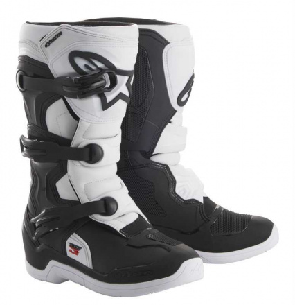 Alpinestars Tech 3S Youth, Zwart-Wit (1 van 1)