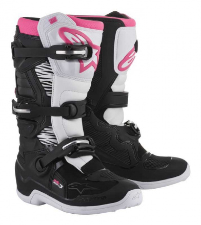 Alpinestars Stella Tech 3, Zwart-Wit-Roze (1 van 1)