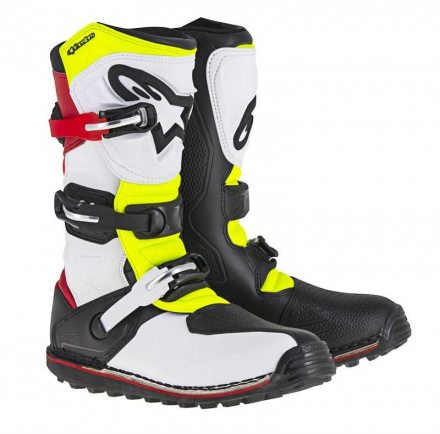 Alpinestars Tech T, Zwart-Wit-Rood-Fluor (1 van 1)