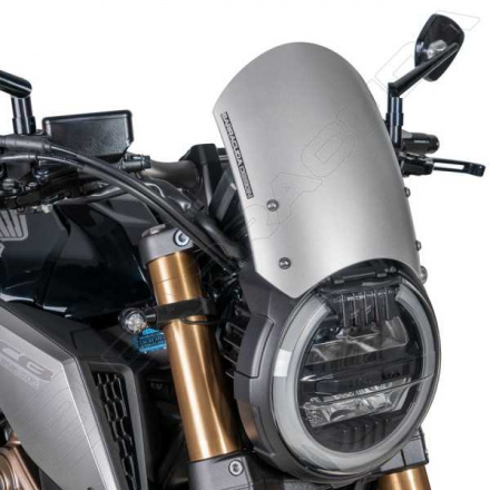 Windscherm Classic Aluminium Honda CB - Zilver