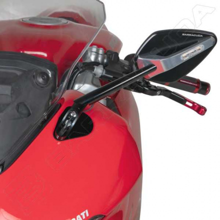 Barracuda Mirror Adapter Hypermotard 1100 (pair) Ducati Supersport, N.v.t. (1 van 5)