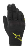 S Max Drystar Glv - Zwart-Geel-Fluor