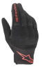 Alpinestars Copper Motorhandschoenen, Zwart-Rood (Afbeelding 1 van 2)