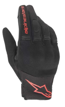 Alpinestars Copper Motorhandschoenen, Zwart-Rood (1 van 2)