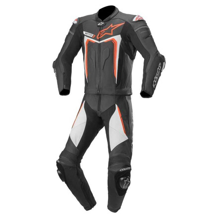 Motegi V3 Lt Suit 2p - Zwart-Rood