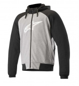 Chrome Sport Hoodie - Grijs-Zwart