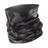 Camo Neck Tube - Army-Zwart