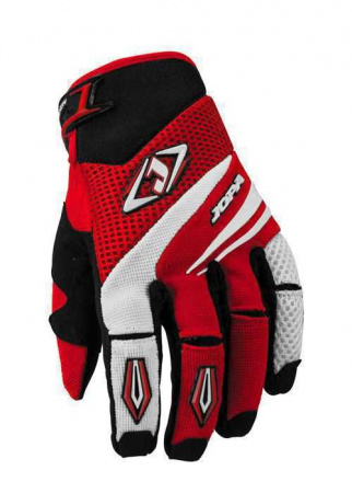 MX-4 Kids Crosshandschoenen - Zwart-Rood