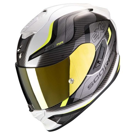 Scorpion EXO-1400 AIR ATTUNE, Wit-Geel (1 van 2)