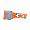 Oakley Crossbril Front Line MX Troy Lee Designs Metric Red Orange - Prizm Sapphi, N.v.t. (Afbeelding 6 van 7)