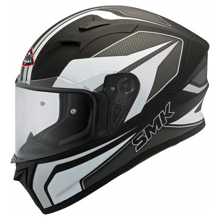 Motorhelm , Stellar Dynamo - Zwart-Wit-Grijs