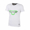 T-Shirt , Logo - Wit-Groen