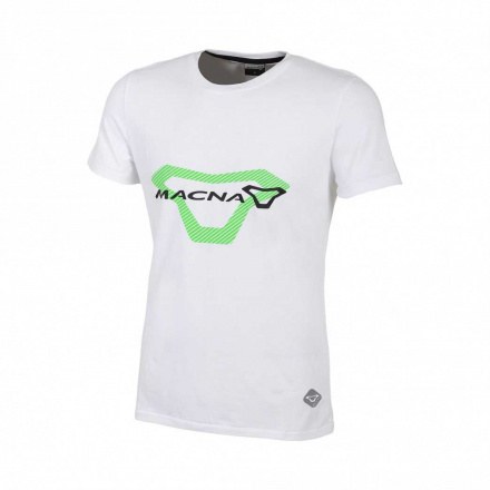 T-Shirt , Logo - Wit-Groen