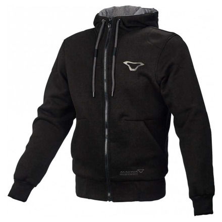 Macna Motorhoodie , Nuclone, Zwart (1 van 2)