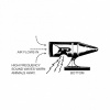 Booster Set Wildlife warning device, Zwart (Afbeelding 2 van 2)