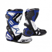 Ice Pro Motorlaarzen - Blauw-Zwart-Wit