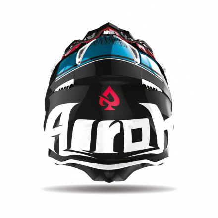 Airoh Aviator Ace Kybon, Zwart-Rood-Blauw (2 van 3)