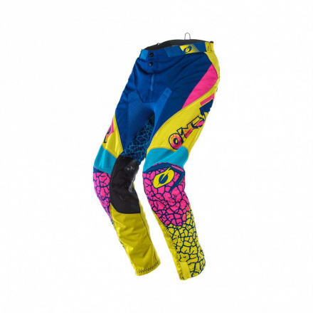 O'Neal Mayhem Crackle 91 Crossbroek, Blauw-Geel (1 van 2)