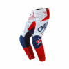 O'Neal Element Factor Jeugd Motorbroek, Wit-Blauw-Rood (Afbeelding 1 van 2)