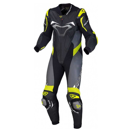 Voltage 1-piece - Zwart-Grijs-Geel