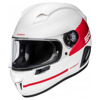 Schuberth SR2 Horizon, Wit-Rood (Afbeelding 1 van 4)