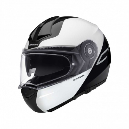 Schuberth C3 Pro Split, Wit-Zwart (1 van 10)