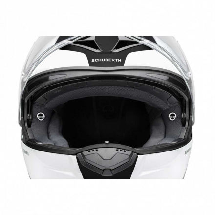 Schuberth C3 Pro Split, Wit-Zwart (3 van 10)