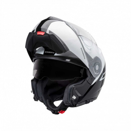 Schuberth C3 Pro Split, Wit-Zwart (5 van 10)