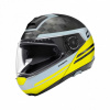 Schuberth C4 Pro Carbon Tempest, Mat Zwart-Geel (Afbeelding 1 van 4)