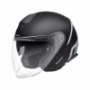Schuberth M1 Pro Strike, Zwart-Wit (Afbeelding 1 van 4)