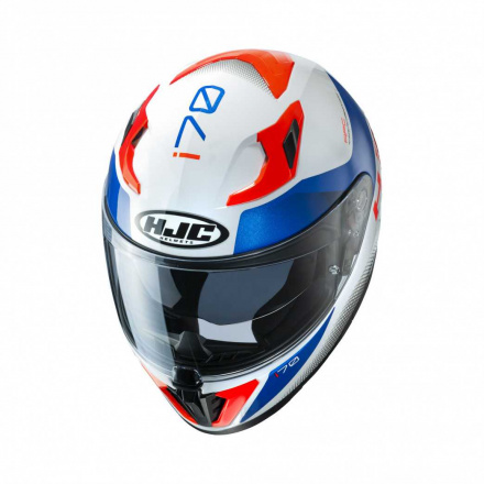 HJC I70 Tas, Wit-Blauw-Rood (3 van 6)