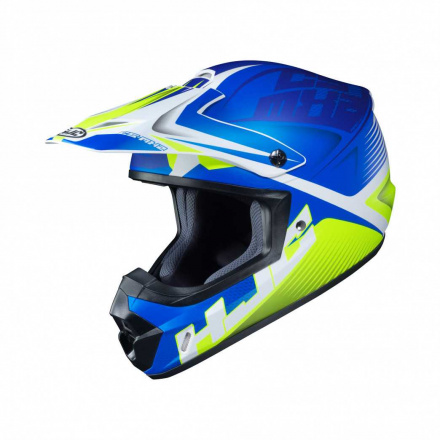 HJC CS-MX-II Ellusion, Wit-Blauw (1 van 6)