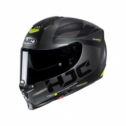 HJC RPHA 70 Balius, Zwart-Antraciet-Groen (2 van 3)