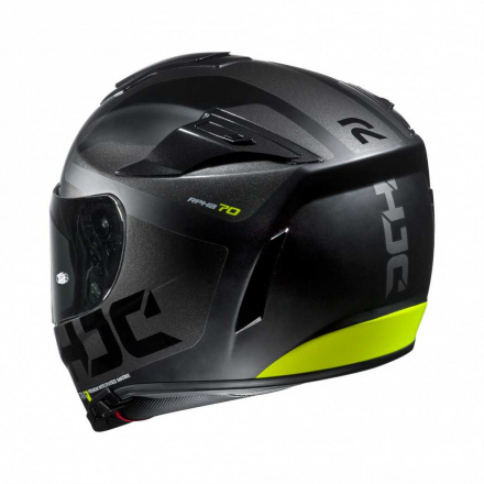 HJC RPHA 70 Balius, Zwart-Antraciet-Groen (3 van 3)