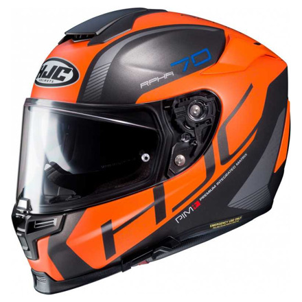 HJC RPHA 70 Vias, Zwart-Grijs-Oranje (1 van 2)