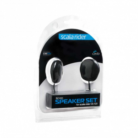 Cardo Speakerset  32mm (Q-1,Q-3,Qz,G-9x,Packtalk,Smartpack,Freecom), N.v.t. (1 van 2)