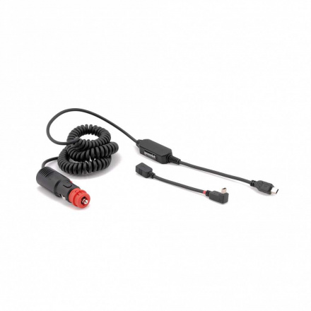 SW-Motech 12V ADAPTER KABEL MET PLUG NAAR MINI USB (100 CM)., N.v.t. (1 van 1)