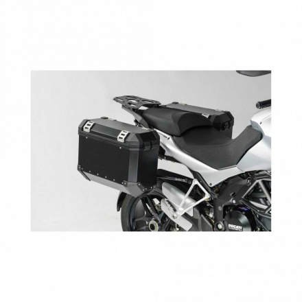 SW-Motech Trax Evo koffersysteem, Ducati Multistrada 1200/S ('10-). 45/45 LTR., Zwart (2 van 3)